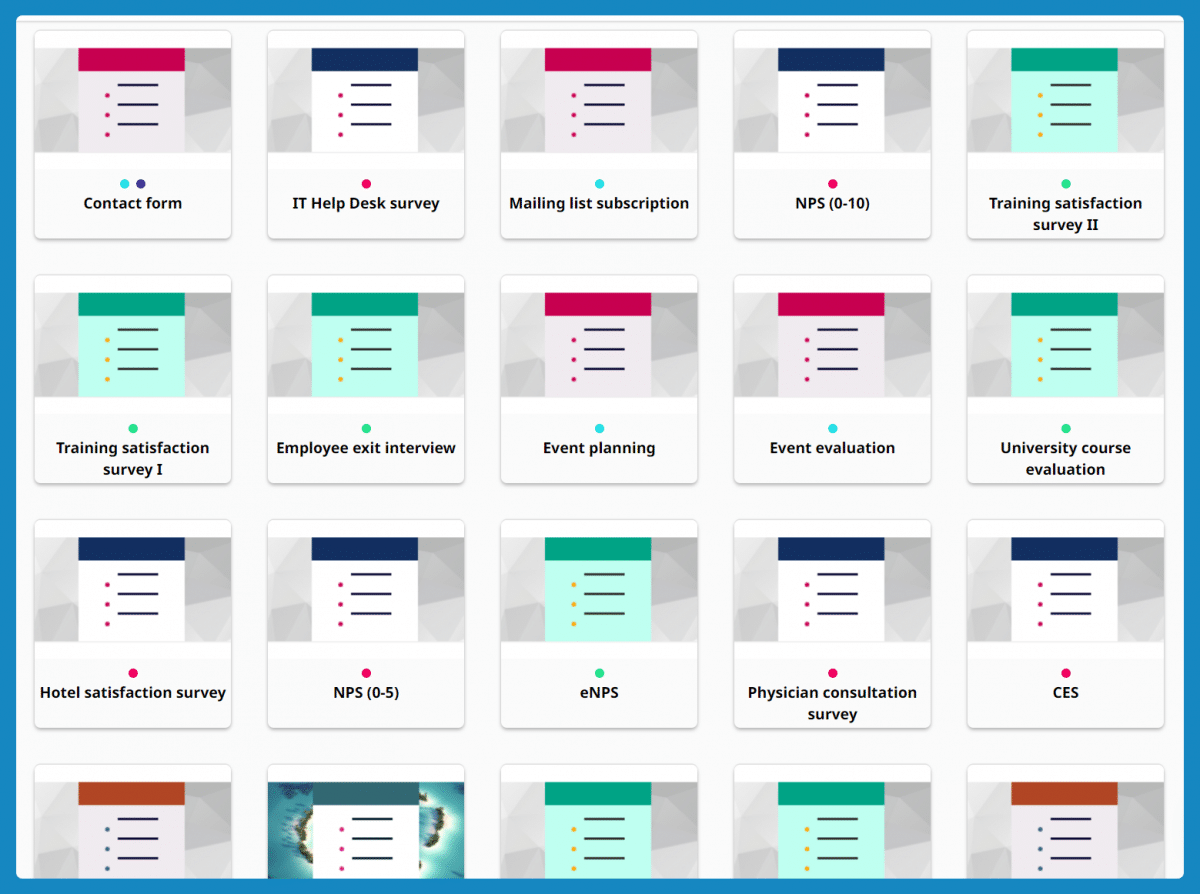 question types