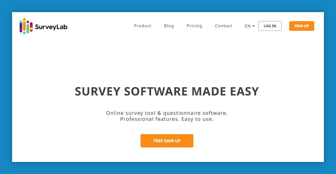 SurveyLab - the best Zonka Feedback alternative on the market in 2025.