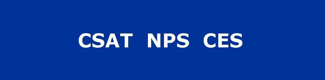 CSAT, NPS or CES with SurveyLab