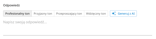 Odpowiedz AI