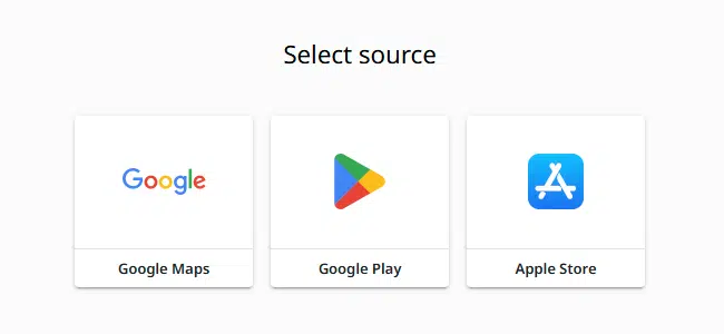 Select source