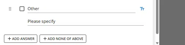 Other option